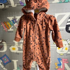 Carter's Brown and Black Kids One Piece